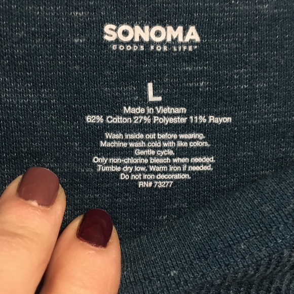 Mens Sonoma Thermal / Shirt - Picture 3 of 10